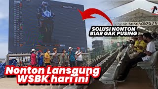 Sensasi Menikmati langsung Balapan WSBK hari ini  Suaranya Menggetarkan Jiwa [upl. by Diba]