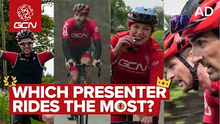 Which GCN Presenter Actually Rides The Most  Strava Group Challenge [upl. by Animor]