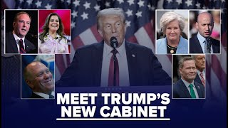 Meet Trumps cabinet picks Presidentelect fills key roles with loyal supporters [upl. by Enak]