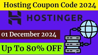 Coupon Code for Hostinger  01 December 2024 [upl. by Heppman]