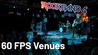 Rock Band 4 Deluxe  60 FPS Venues Performance Mode [upl. by Llemmart]