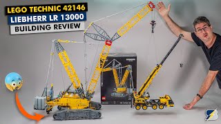 The 700 LEGO Technic monster  42146 Liebherr LR 13000 detailed building review part 1 [upl. by Amirak]