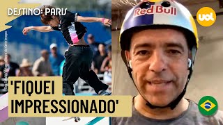 MINEIRINHO SE IMPRESSIONA COM FINAL DO SKATE STREET MANOBRAS QUE NUNCA VIMOS [upl. by Ahsinaw]