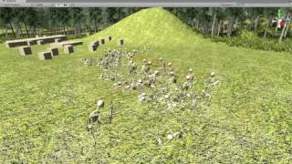 Unity  Advanced Melee AI Team Battle Test70 units [upl. by Lukasz]