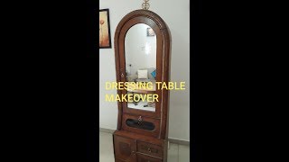 DRESSING TABLE MAKEOVER IN BUDGET  MAKEOVER IDEAS FOR DRESSING TABLE [upl. by Llertnac]