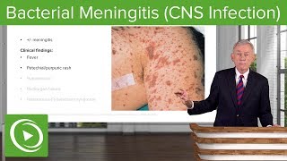 Bacterial Meningitis CNS Infection – Infectious Diseases  Lecturio [upl. by Trebleda]