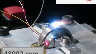 Dynamic Laser Balancing of Gyroscope [upl. by Anerom]