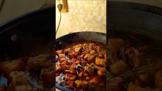 BROWN STEW PIGTAIL 🇯🇲cooking [upl. by Tewfik232]