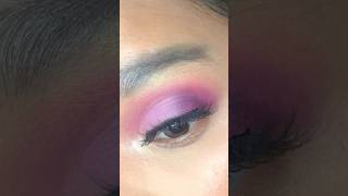 Per cut crease eye makeup tutorial  purple eye makeup tutorial eyemakeup purpleeyeshadow eyelook [upl. by Eisenberg]