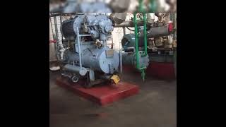 compressor screw compressor working [upl. by Ahsinek]