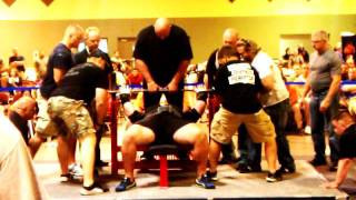 2011 ProAm WR 950lb Bench PressDonnie Thompson [upl. by Assina]