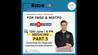 MEDICINE RACE PART 3 Session BY DR ASHISH [upl. by Paolina]