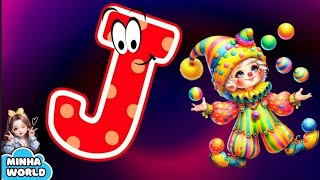 The Letter J Song  Learn the Alphabet  Nursery Rhymes and Kids Song [upl. by Taggart]