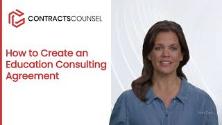 How to Create an Education Consulting Agreement Templates Available [upl. by Eenor802]