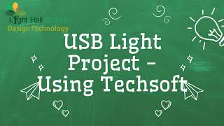 USB Light Project  Using Techsoft Design V3 [upl. by Enrobso]