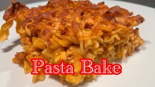 Delicious CHICKEN PASTA BAKE Quick lunch or dinner recipe you should try 😊 [upl. by Allcot]