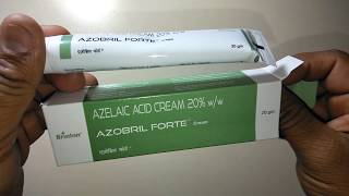 Azobril Forte Cream review in Hindi मुंहासों का असरकारी इलाज हैं यह क्रीम [upl. by Aryamo]