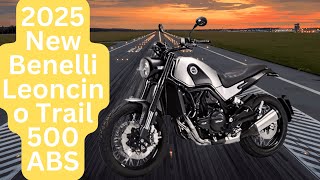 2025 New Benelli Leoncino Trail 500 ABS [upl. by Anerak]