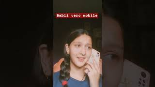 babli tero mobilegarhwalistatus garhwali shortvideo [upl. by Artemas]