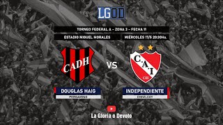 Douglas Haig Pergamino vs Independiente Chivilcoy  Fecha 11  Zona 3  Torneo Federal A [upl. by Marquita]