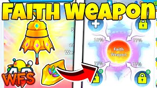 New Faith Weapon System Update In Weapon Fighting Simulator [upl. by Goff795]