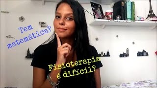 Faculdade de Fisioterapia É difícil Tem matemática [upl. by Aramen324]