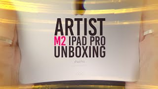 Professional Artist M2 iPad Pro Unboxing amp First Look [upl. by Hoashis]