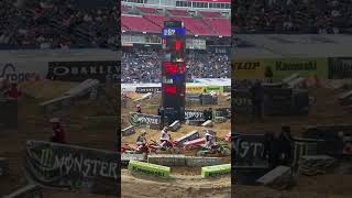 AMA Supercross Press Day 2025 youtubeshorts supercross [upl. by Shanks71]