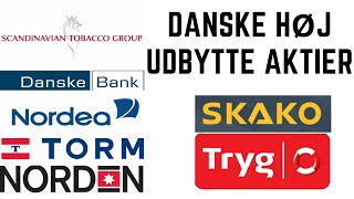 Danske Høj Udbytte aktier [upl. by Selyn]