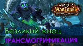 Безликий жнец трансмогрификация Wow Монах Разбойник Друид [upl. by Ybrik]