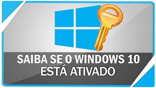 Como saber se o Windows 10 está ativado [upl. by Eened458]