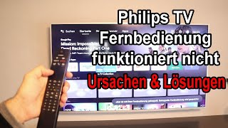 Philips TV Fernbedienung funktioniert nicht  Ursachen amp Lösungen [upl. by Floyd847]