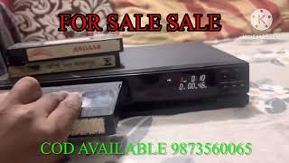 BPL SANYO VHR5300 HQ VCR FOR SALE CONTACT 9873560065 COD AVAILABLE ALL INDIA DELIVERY AVAILABLE [upl. by Herrle]