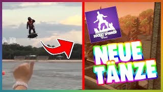 5 TÄNZE DIE ZU FORTNITE BATTLE ROYALE HINZUGEFÜGT WERDEN [upl. by Marolda]