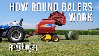 How Do Round Balers Work  MD FampH [upl. by Westphal]