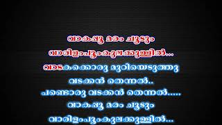 VAKAPOOM MARAM CHOODUM KARAOKE WITH LYRICS ANUBHAVAM MOVIE AAVANI KARAOKE TVM 7907041684 [upl. by Ayihsa]