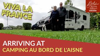 Arriving At Camping Au Bord De L Aisne [upl. by Latrina]