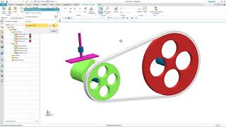 Pulleys amp CAM Simulation with Animation Designer [upl. by Uund559]