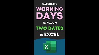 Calculate Working Days between two Dates in Excel Find Workdays Excluding Holidays amp Weekends [upl. by Nalyk]