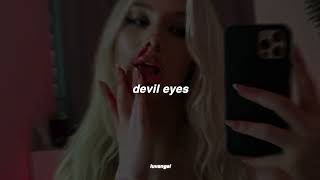 devil eyes  hippie sabotage  slowed n reverb [upl. by Encratis]