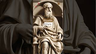 Hippias  7 Facts ancientgreekphilosophy greekphilosophers hippias philosophy [upl. by Ban]