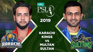 Match 2 Full Match Highlights Karachi Kings v Multan Sultan  HBL PSL 4  2019 [upl. by Ok]