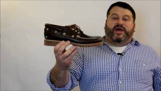 Timberland lugg sole boat shoe reviewed by Mark Bates for the ShoesGB network [upl. by Lempres]