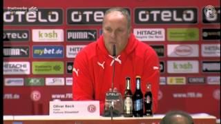 Fortuna Düsseldorf vs Greuther Fürth Pressekonferenz [upl. by Ikkim851]