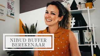 Ik doe de NIBUD buffer berekenaar en schrik enorm [upl. by Haukom]