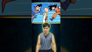 PART 1  SAITAMA DIKEROYOK GOKU DAN SUPERMAN ‼️ shorts alurcerita storytelling [upl. by Kinch]