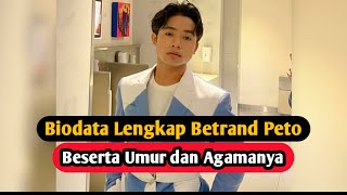 Profil amp Biodata Betrand Peto Putra Onsu Penyanyi Indonesia [upl. by Joed]