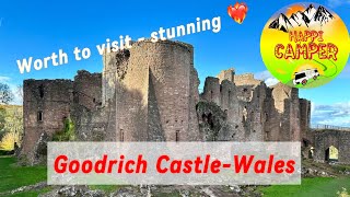 Goodrich Castle  Wales The castle was built in the 11th century by William FitzOsbern [upl. by Judy149]