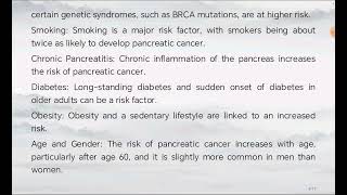 Pancreatic Cancer  Types  Causes amp Risk Factor  Sign amp Symptoms Diagnosis  Stages  Management [upl. by Bride]