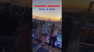 CARNIVAL RADIANCE SAIL AWAY￼ [upl. by Inaboy958]